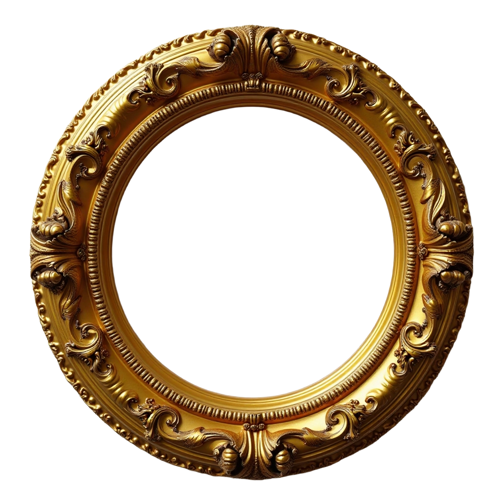 Golden Ornate Frame